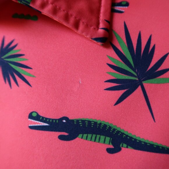 Waggle Pink Gator Stretch Polo (M) NICE!! ⛳️ - Picture 4 of 10